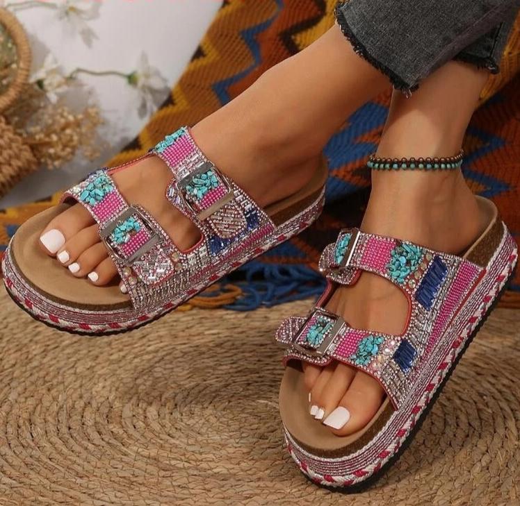 Chic Platform Flip Flops for Women