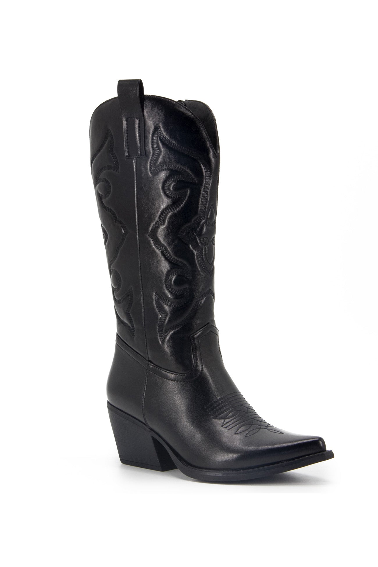 Square Toe Knee High Cowboy Boots