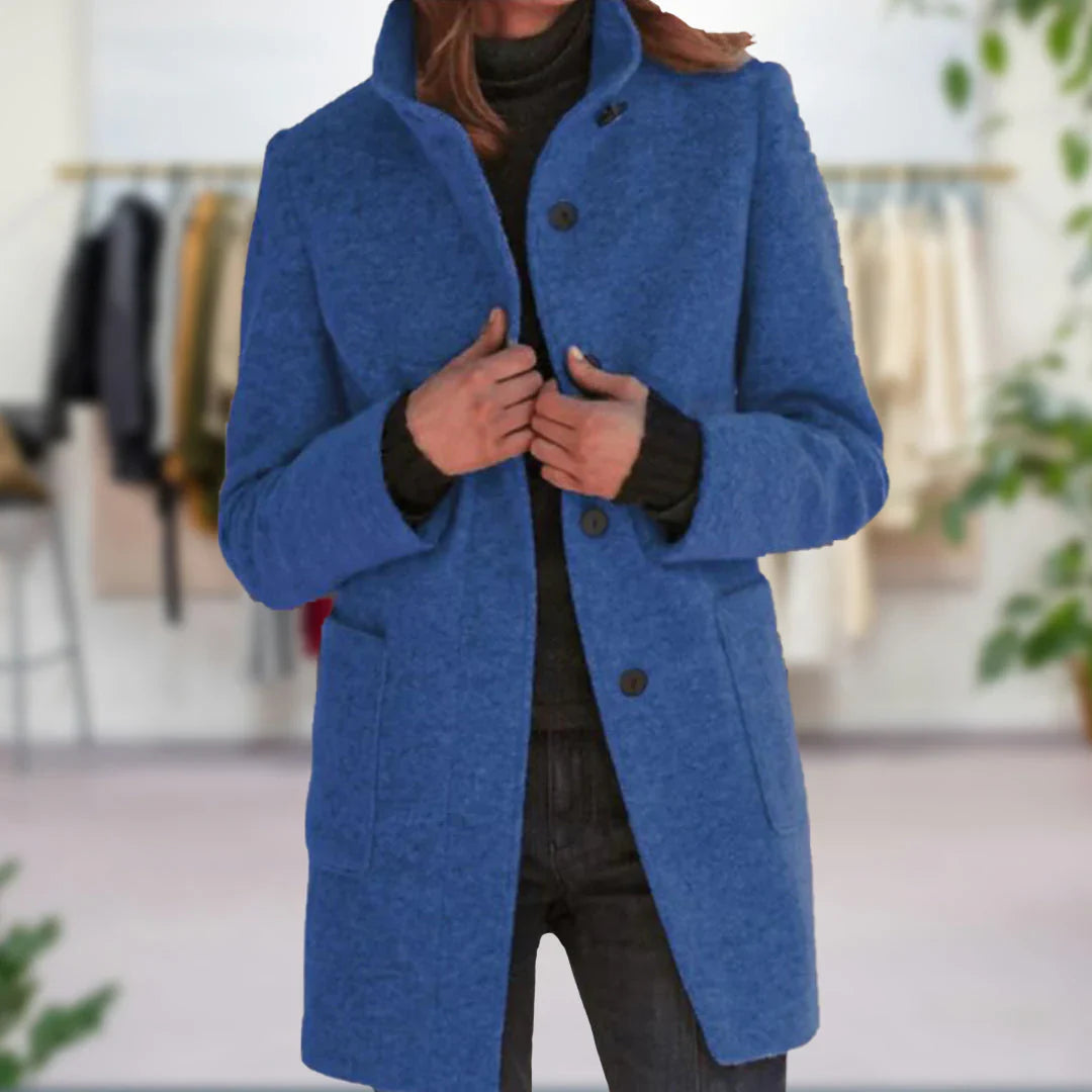 Ivyshape | Wool Blend Coat