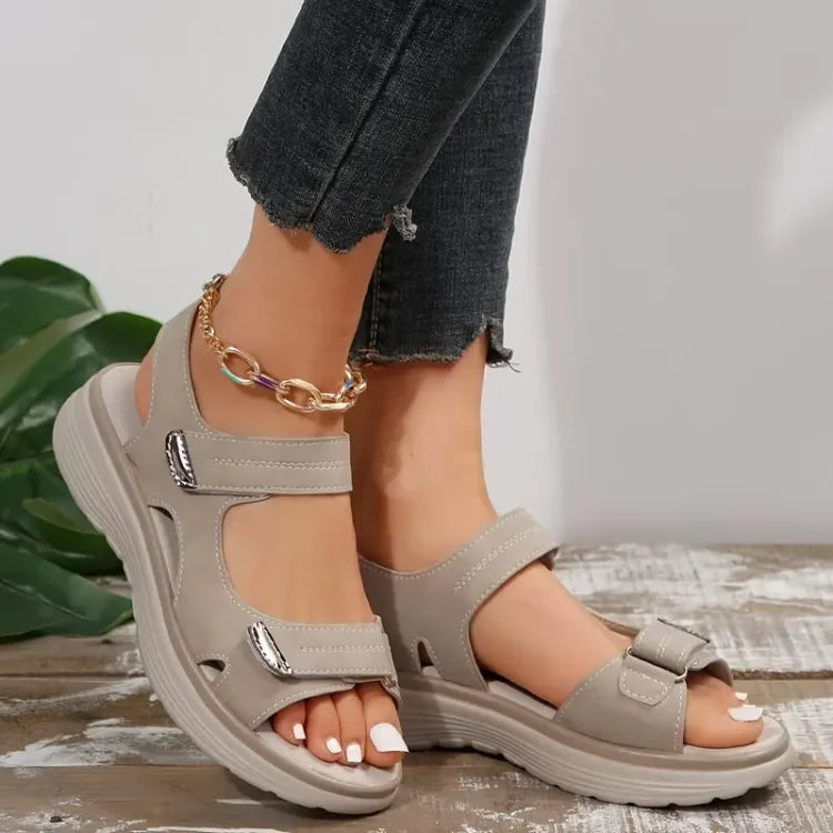 Ivyshape | Comfortable Orthopedic Sandals In Sporty Style