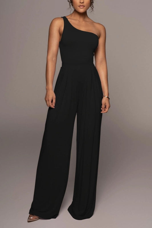 Neck Knit Jumpsuit