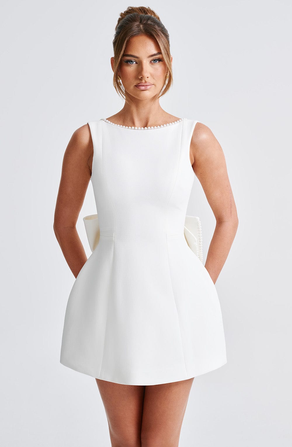 Ivyshape | Elegant Bow Dress