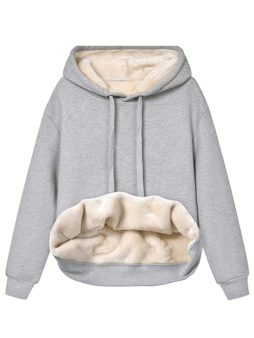 Ivyshape | Unisex Cosy Warm Winter Jacket With Hood