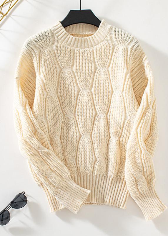 Ivyshape | Textured Knit Pullover