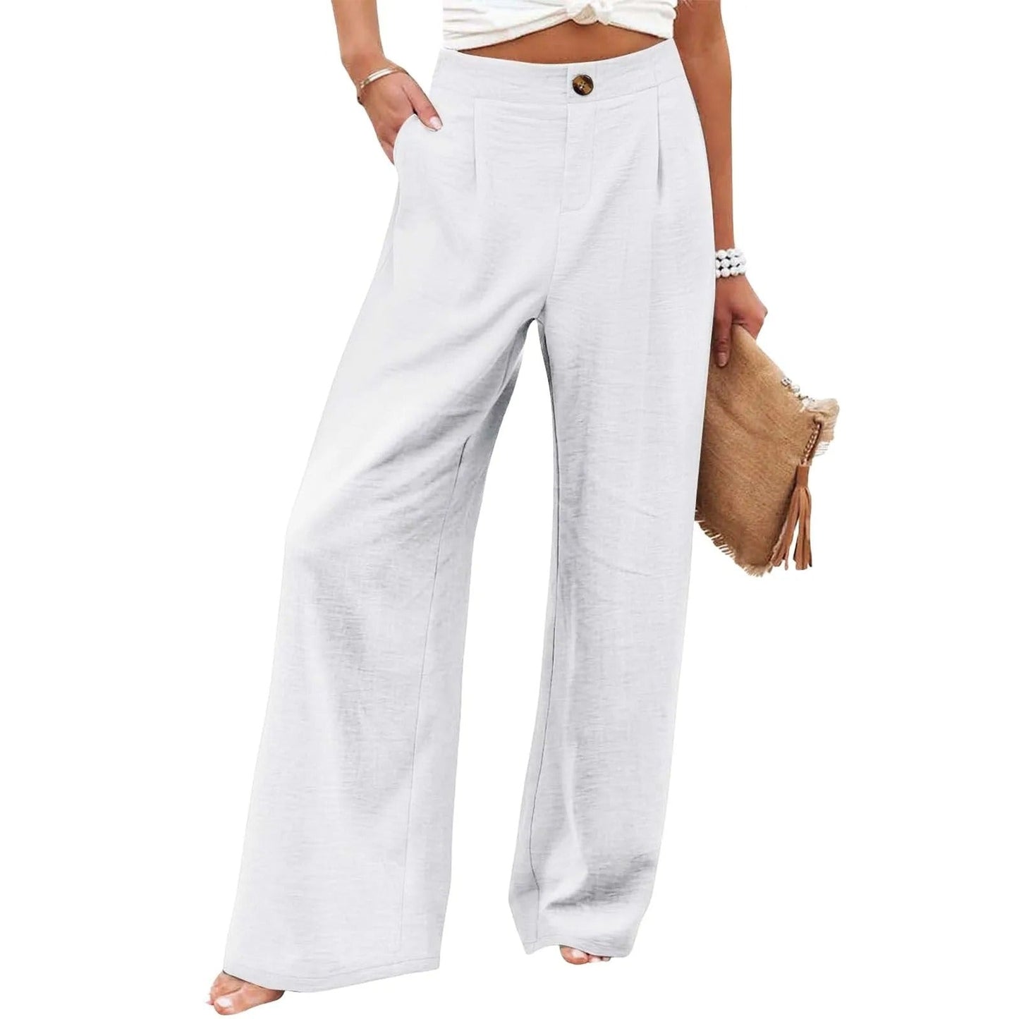 Ivyshape | Straight Flare Pants