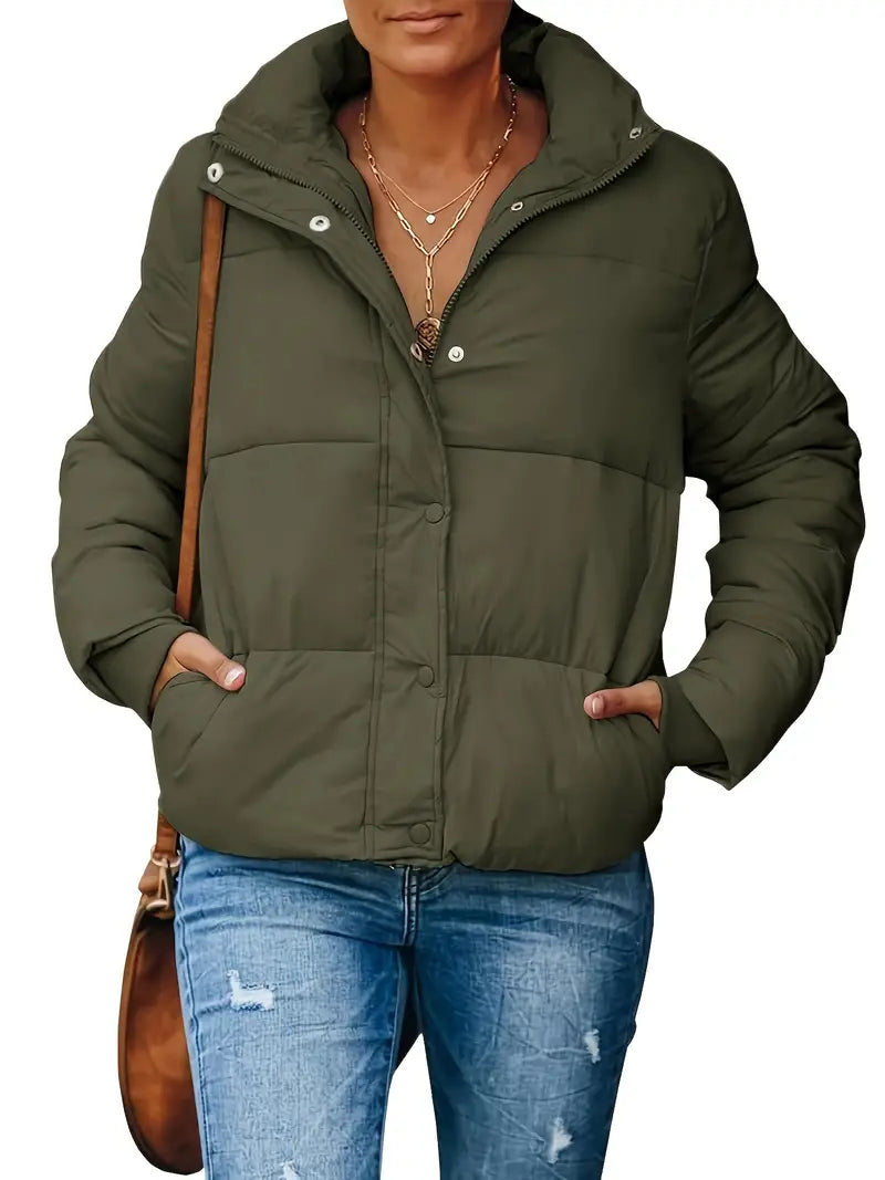 Ivyshape | Stylish Winter Coat for Ladies