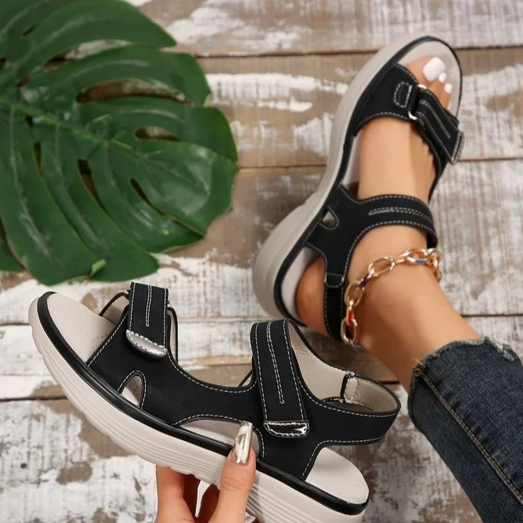 Ivyshape | Comfortable Orthopedic Sandals In Sporty Style