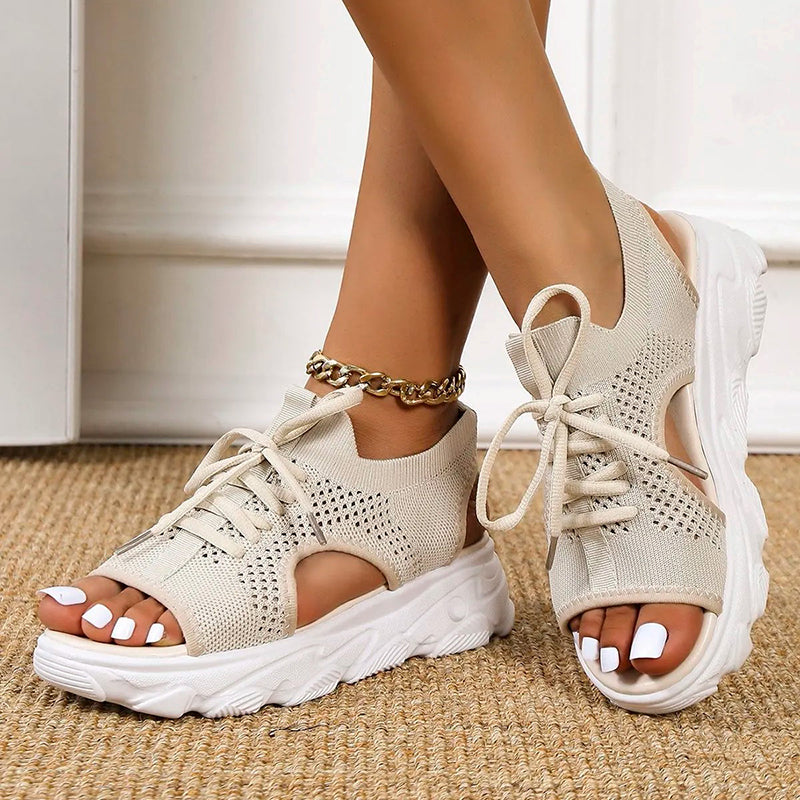 Breathable Platform Sandals