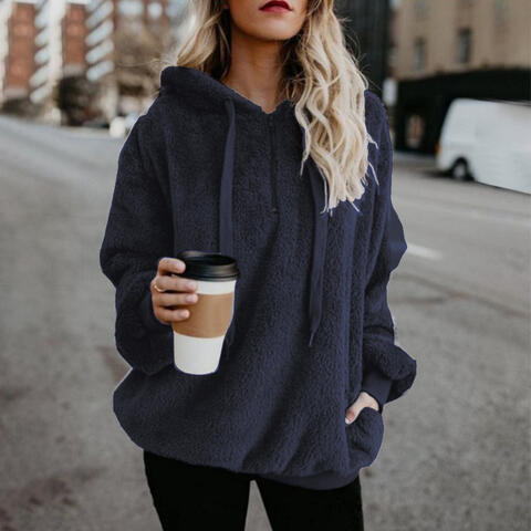 Ivyshape | Warm and Fluffy Hoodie