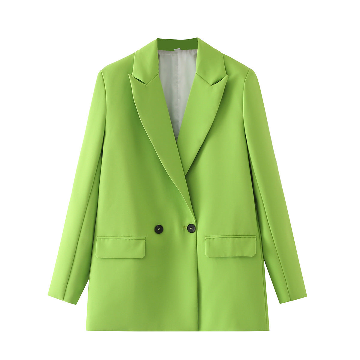 Ivyshape | Multicolor Double-Breasted Suit Coat