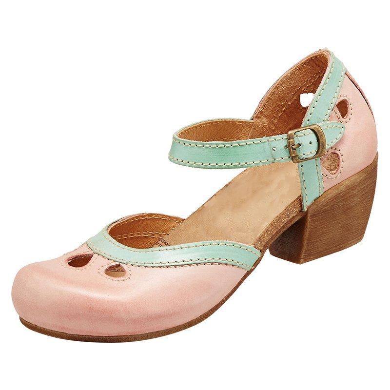 Ivyshape | Women's Classy Vintage Heels Comfy