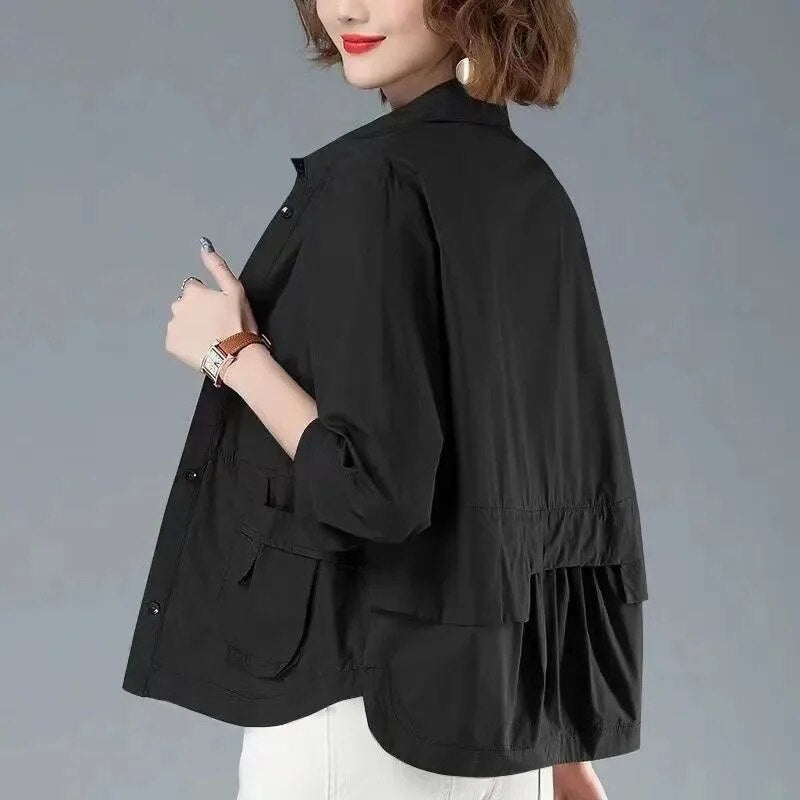 Ivyshape | Summer jacket women's lightweight