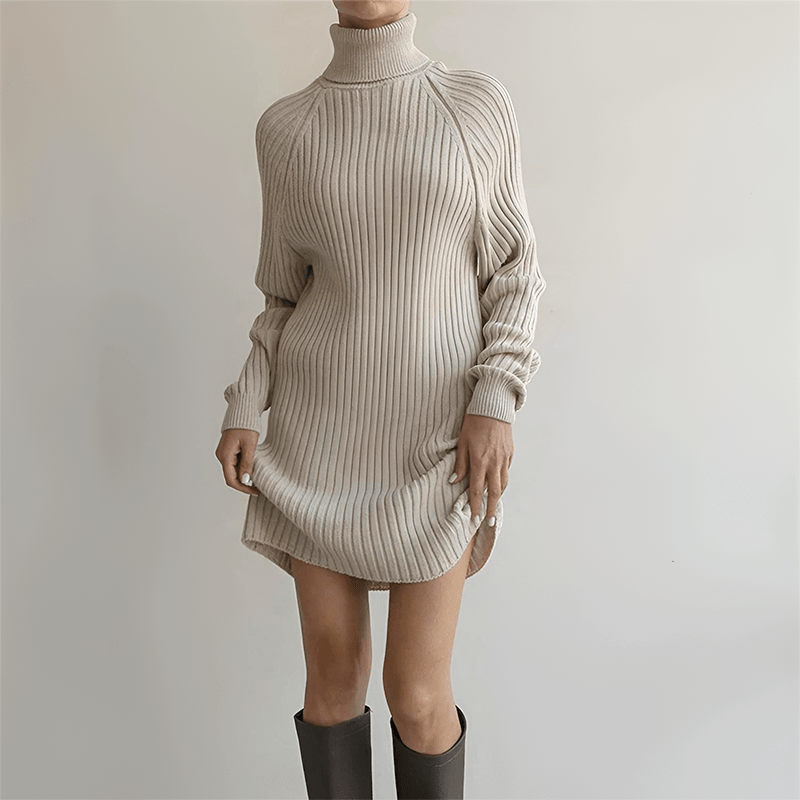 Sweater Dress - Chic/Elegant - Lightweight - Ideal for Summer