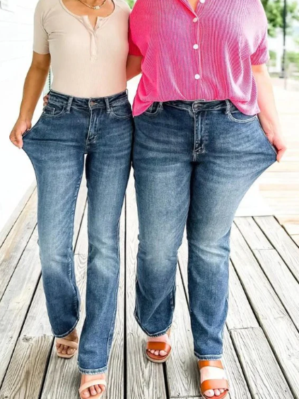 Figure correcting jeans for women