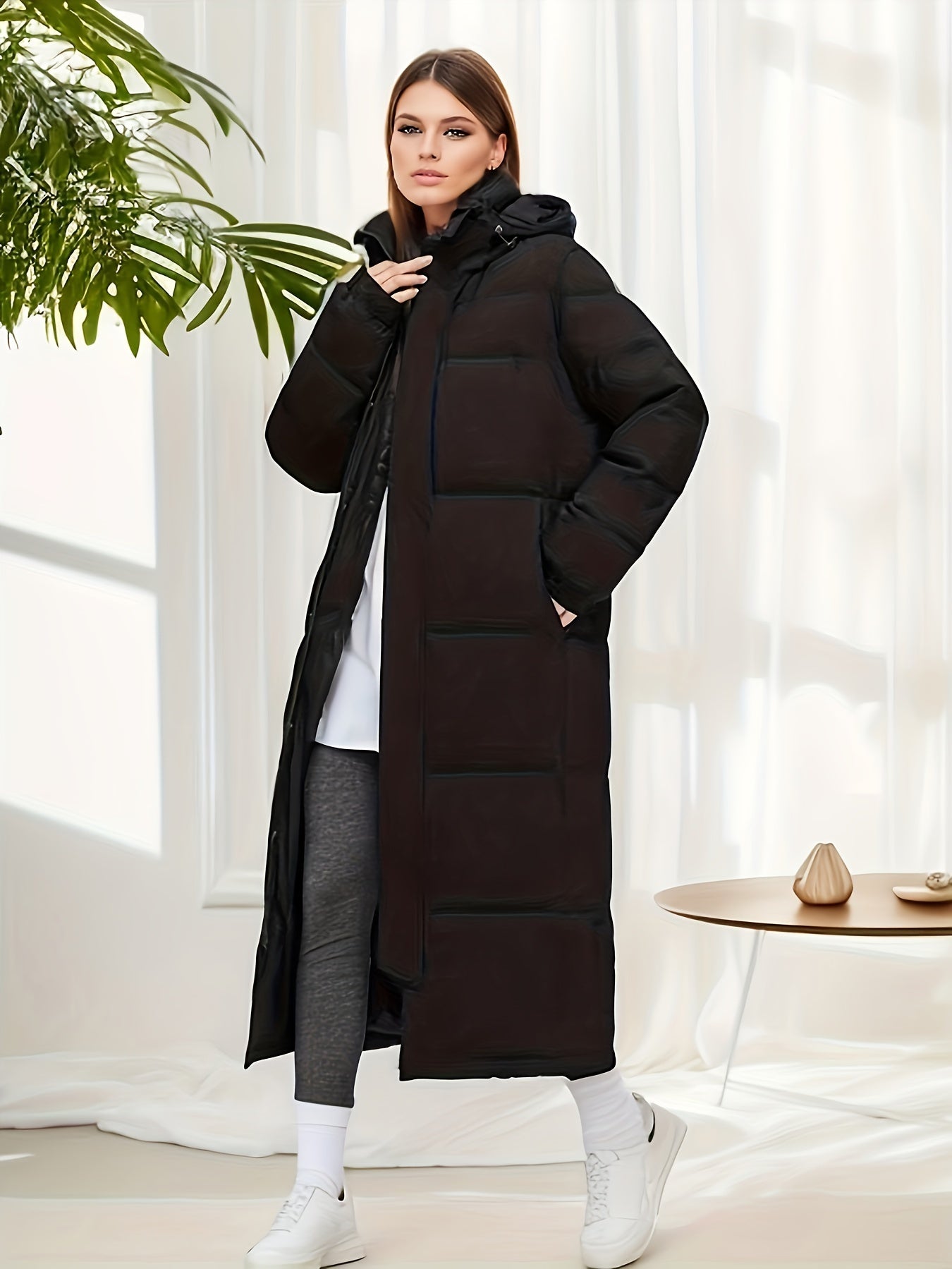 Ivyshape | Long Parka