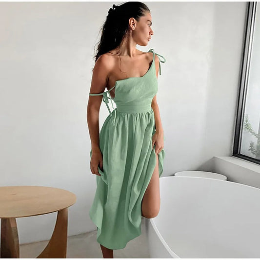 Ivyshape | Strapless A-Line Dress