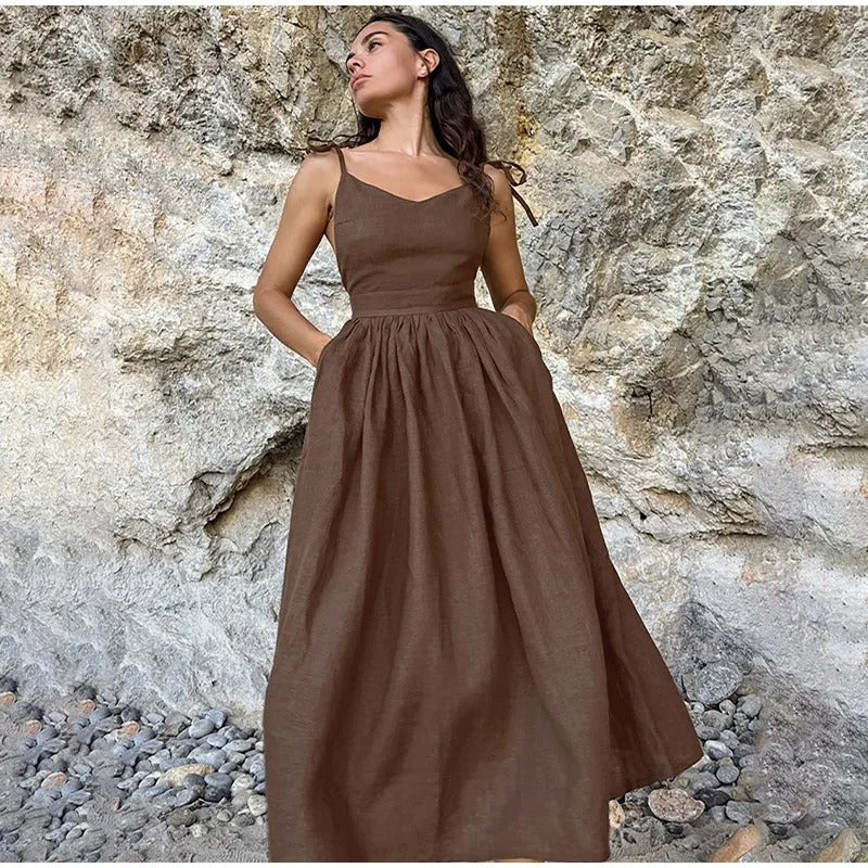 Ivyshape | Strapless A-Line Dress