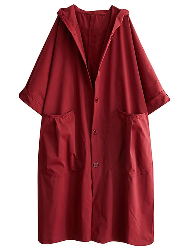 Ivyshape | Longer Waterproof Trench Coat