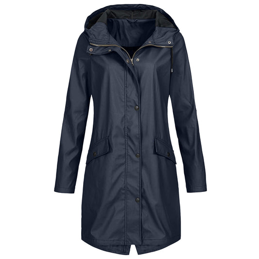 Ivyshape | Windproof Women's Raincoat