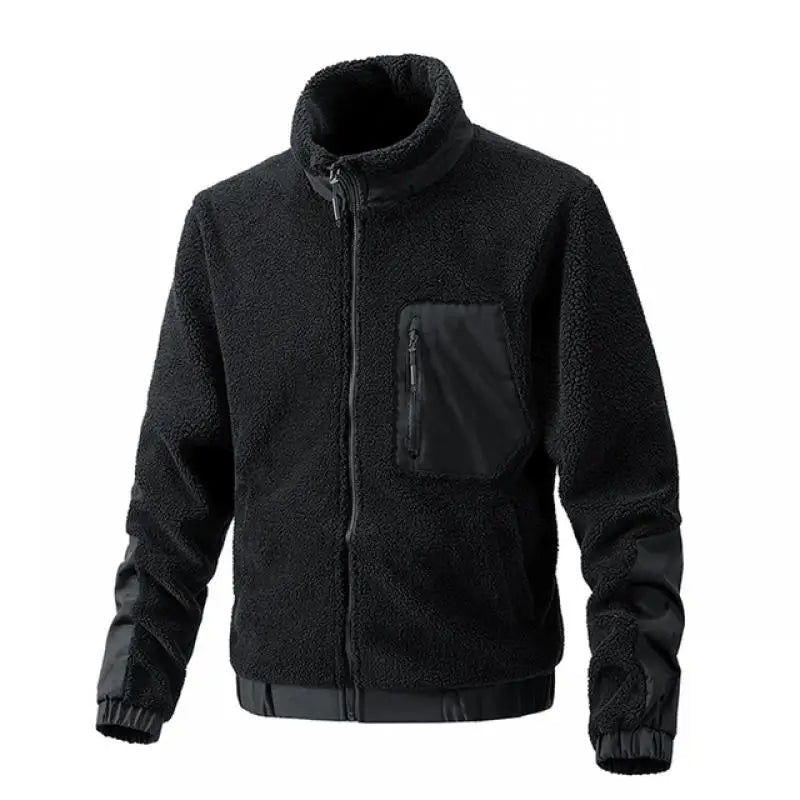 Ivyshape | Fleece Zip-Up Jacket