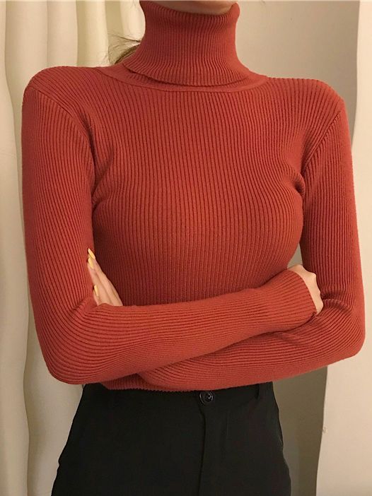 Ivyshape | Women's Cashmere Knit Pullovers