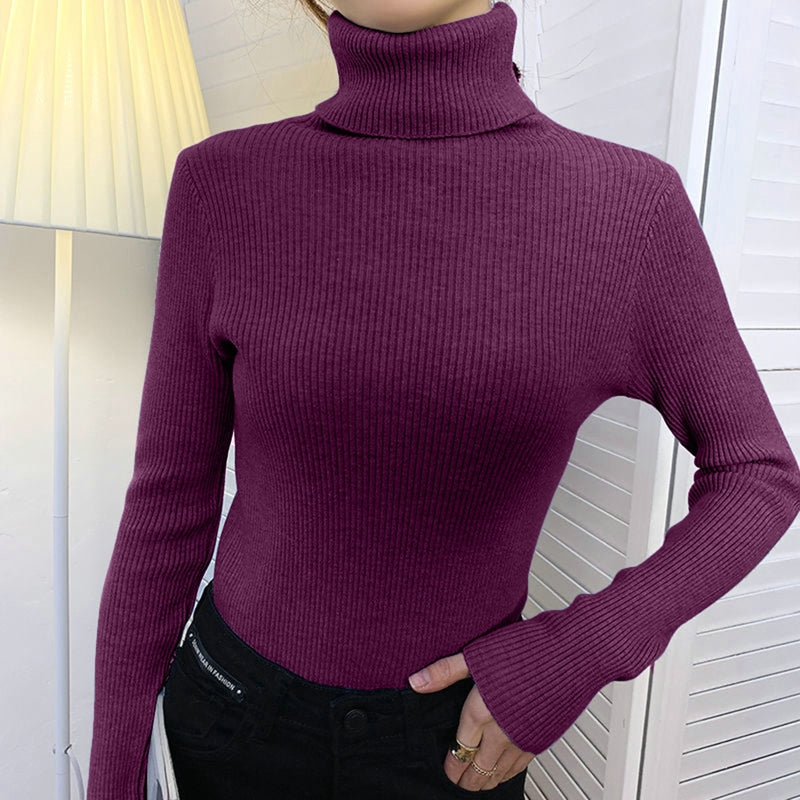 Ivyshape | Women's Cashmere Knit Pullovers