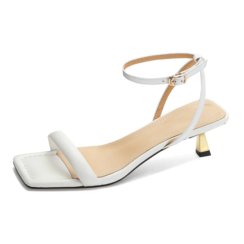 Elegant Sandals with Ankle Strap