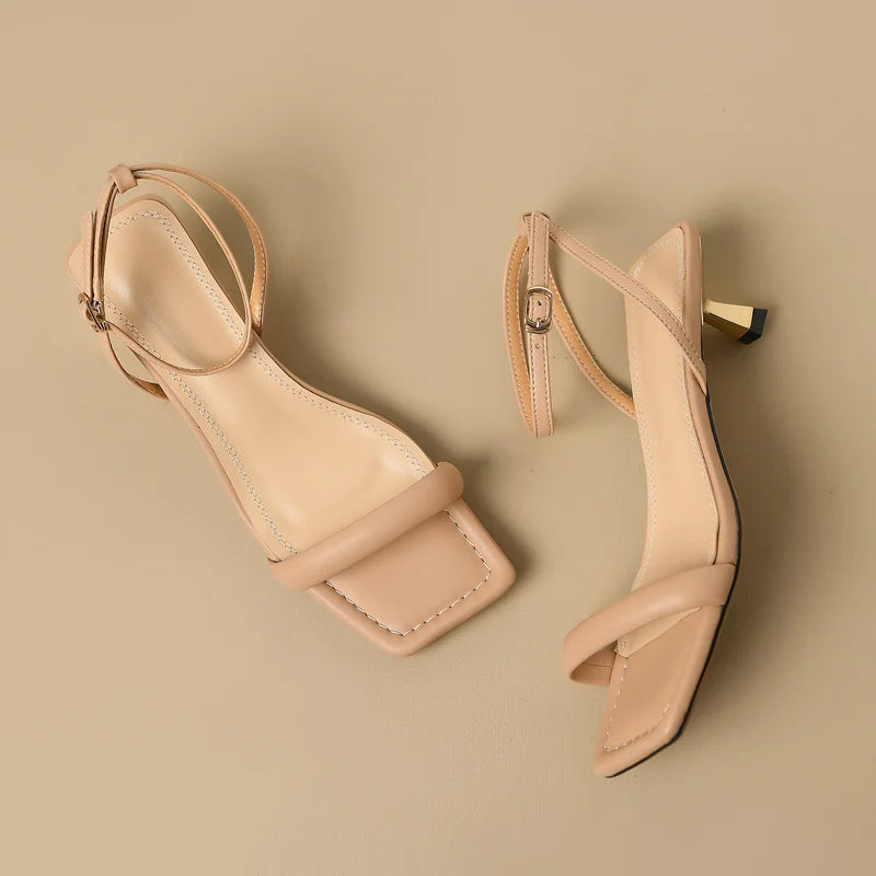 Elegant Sandals with Ankle Strap