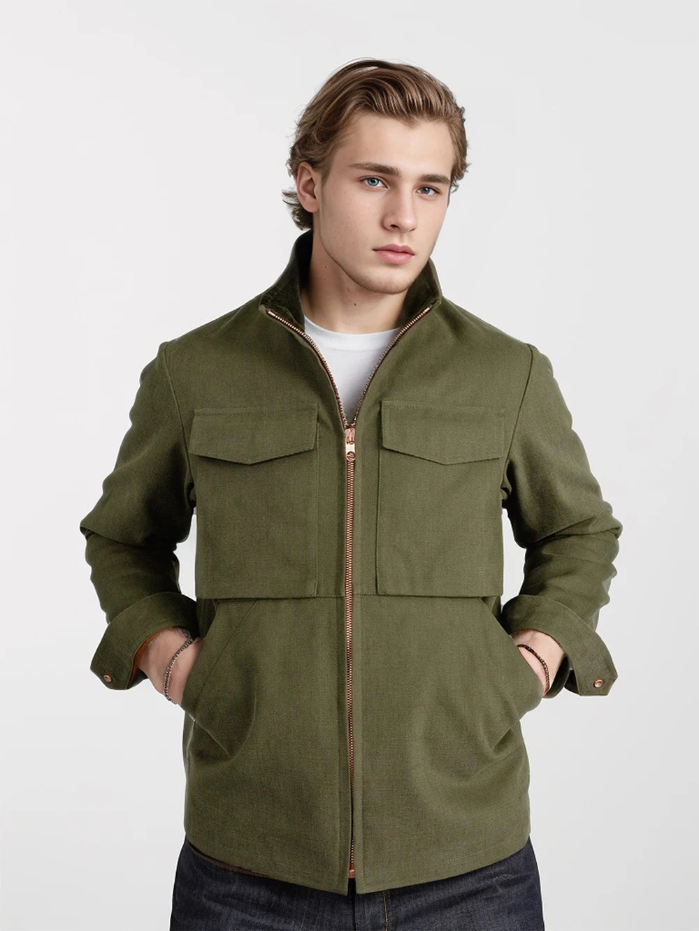 Ivyshape | Utility Jacket