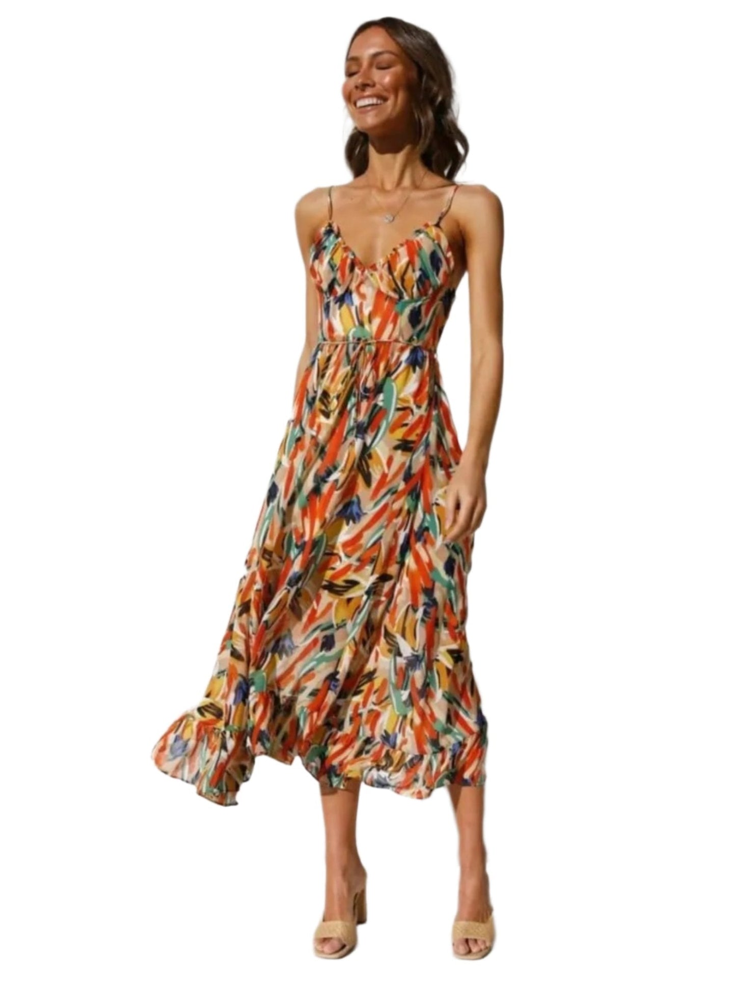 Long Dress - Casual - Lightweight - Ideal for Summer