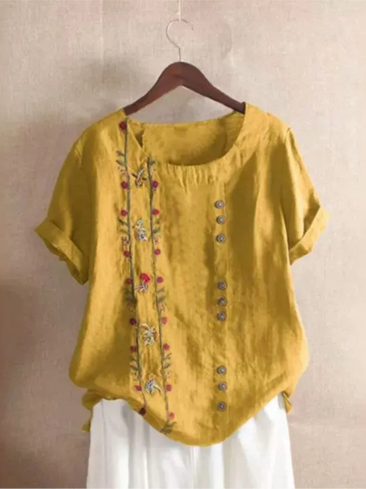 Stylish Loose Summer Blouse for Women