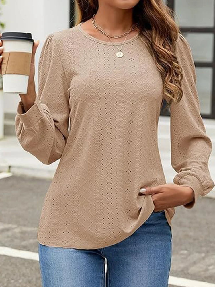 Elegant Loose-Fitting Pullover for Women