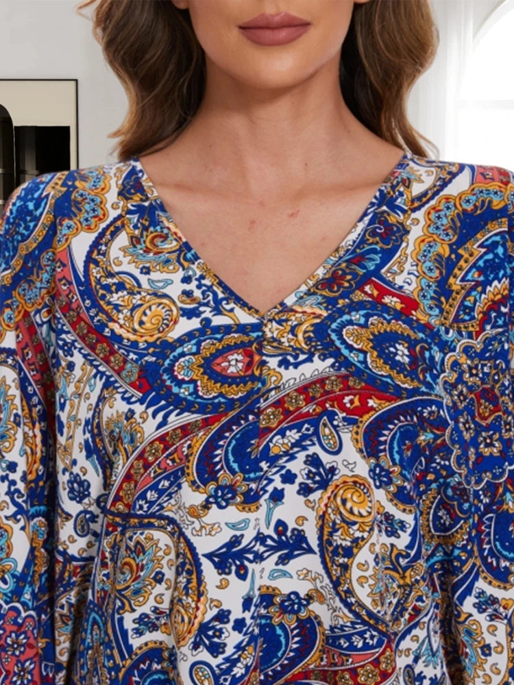 Stylish Chiffon Floral Blouse for Women