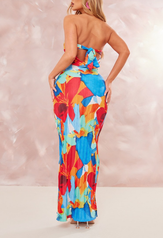 Ivyshape | Strapless Fitted Maxi Dress