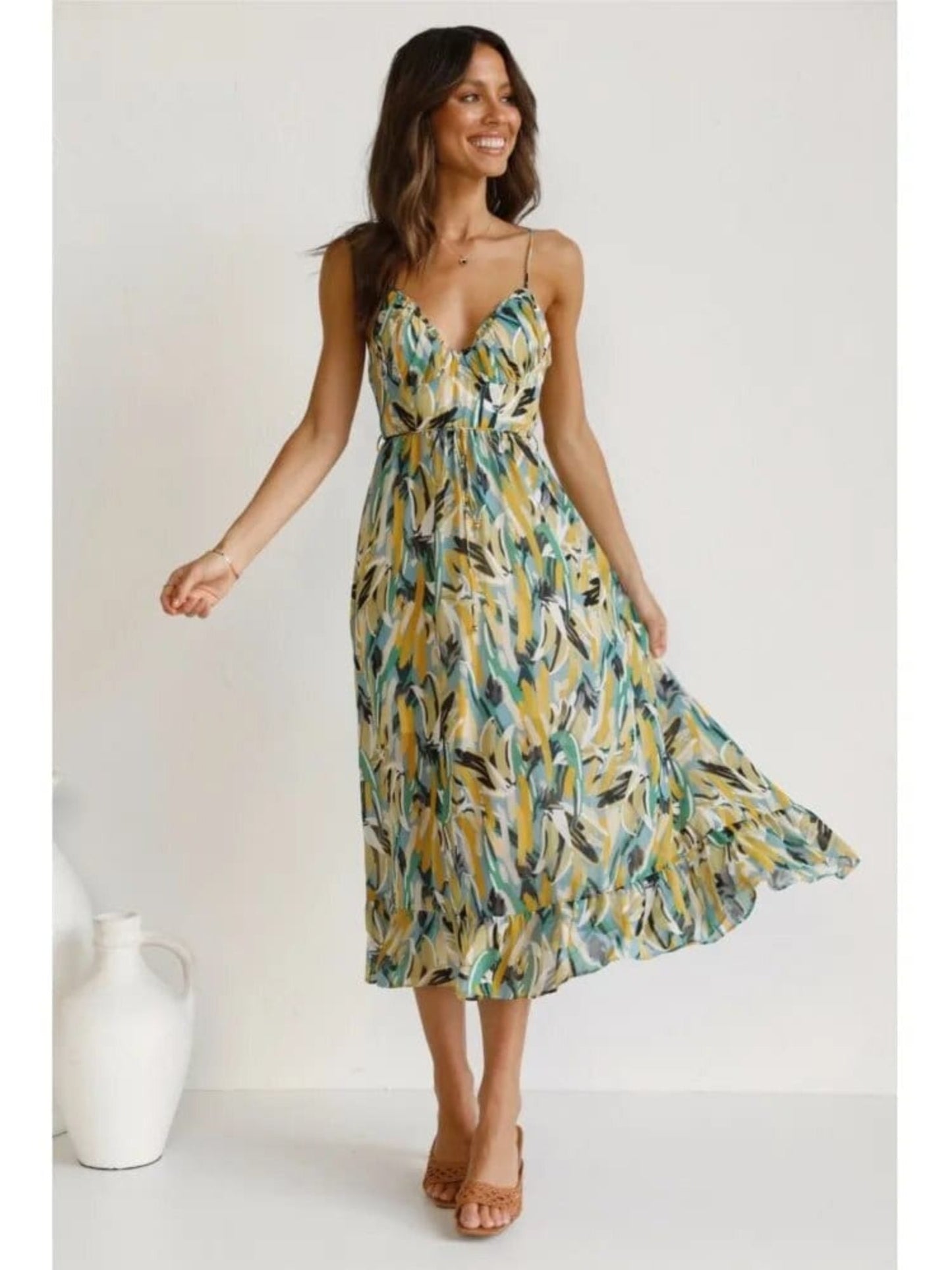 Long Dress - Casual - Lightweight - Ideal for Summer