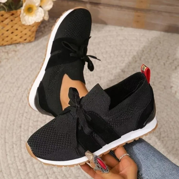 Lightweight Breathable Slip-On Sneakers for Women