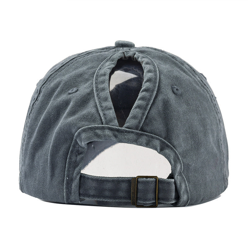 Ivyshape | Ponytail Baseball Cap With Breathable Comfort and UV Protection