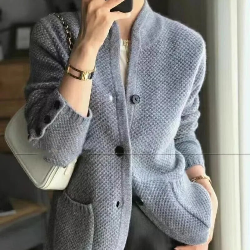 Ivyshape | Sophisticated Cozy Cardigan