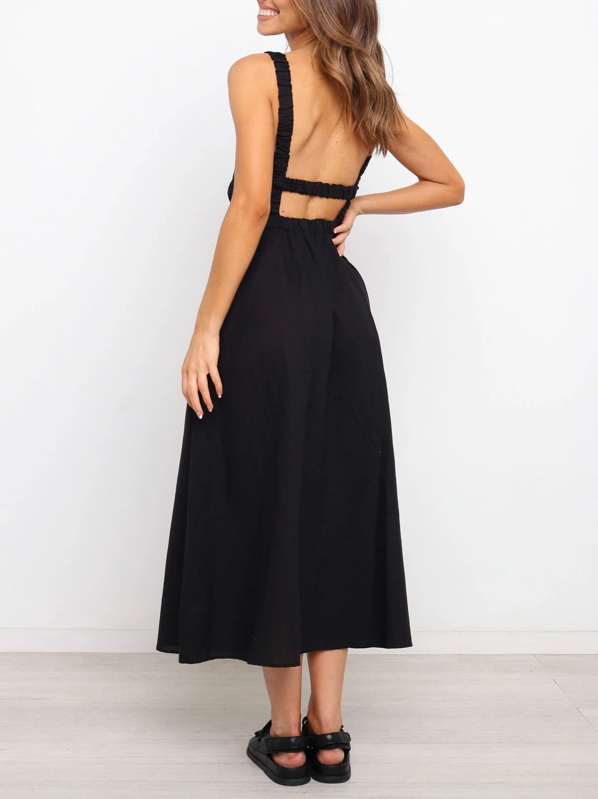 Backless Summer Dress