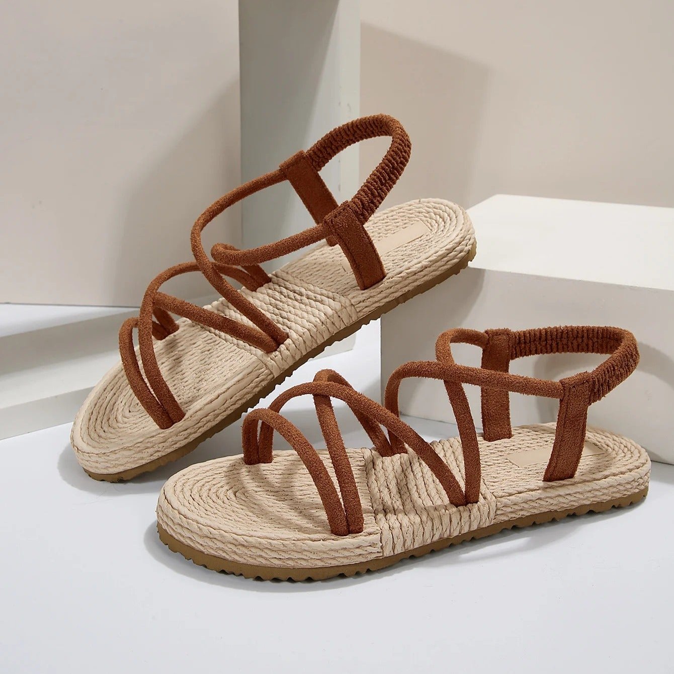 Simple Lightweight Rope Sandals for Women