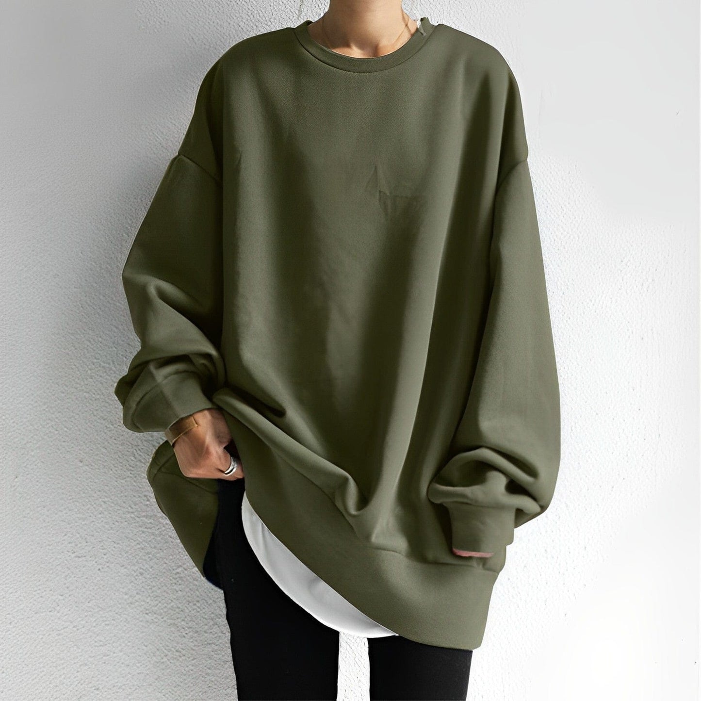 Ivyshape | Women's Oversized Sweatshirt