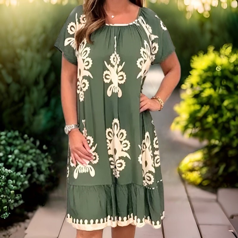 Summer Comfortable and Stylish Midi Dress | Ideal for Summer