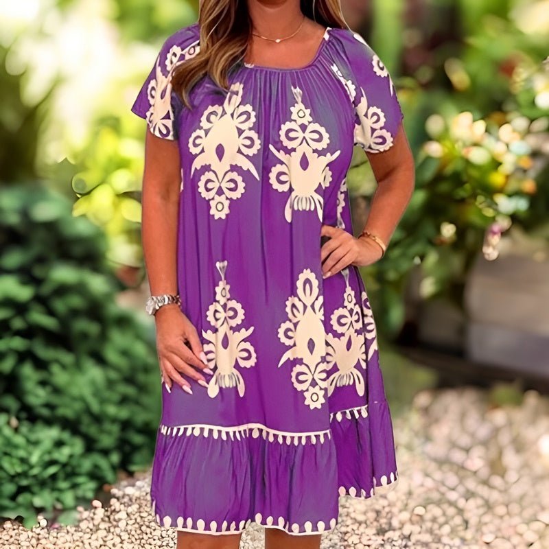 Summer Comfortable and Stylish Midi Dress | Ideal for Summer