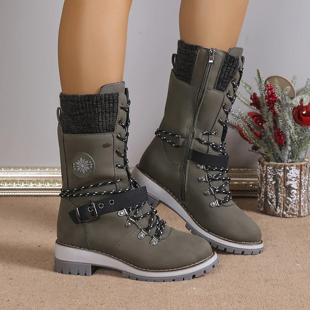 Ivyshape | Orthopedic High Snow Boots For Women