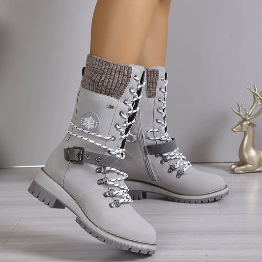 Ivyshape | Orthopedic High Snow Boots For Women