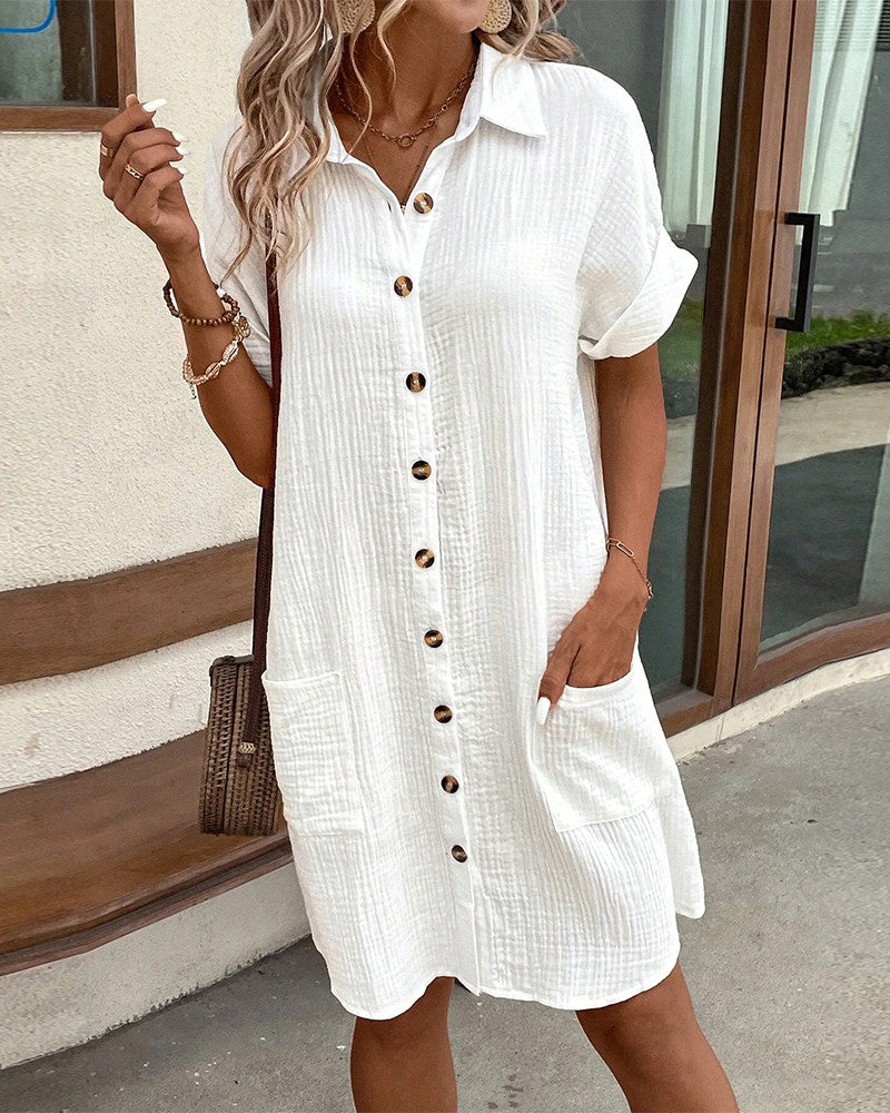IvyShape | Shirt dress Pure comfort Unmatched elegance!