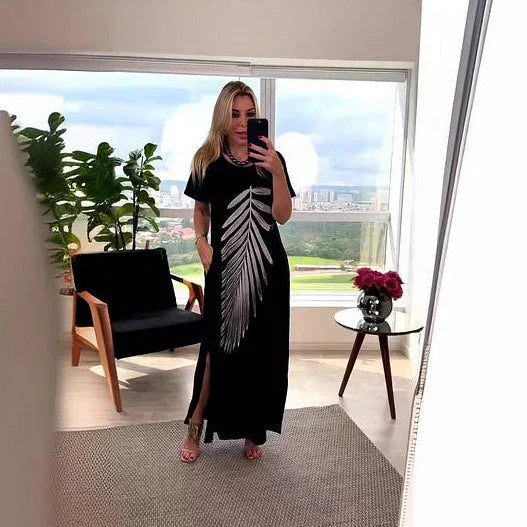 Women Long Dress - Casual - Lightweight - Ideal for Summer