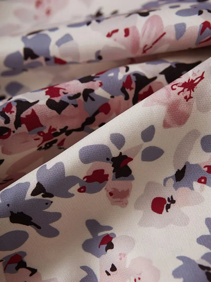 IvyShape | Bomber jacket with floral pattern