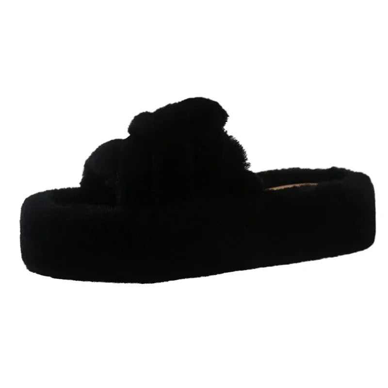 Luxurious Thick Cotton Slippers for Women