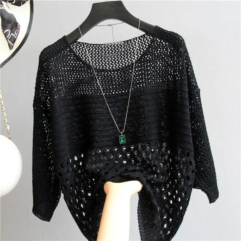 Lightweight Knitted Vest for Women